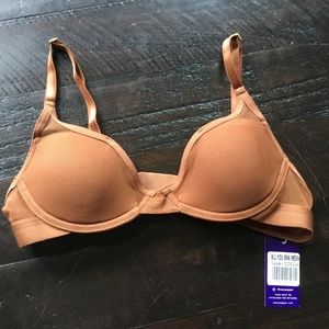 NWT pepper Bra, Cocoa, 34AA
